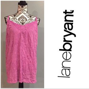 💚Lane Bryant Purple Tank